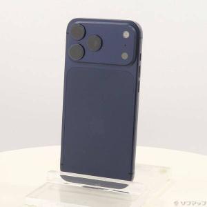 〔中古〕Apple(アップル) iPhone17 Pro Max 2TB ディープブルー MFYL4J／A SIMフリー〔377-ud〕