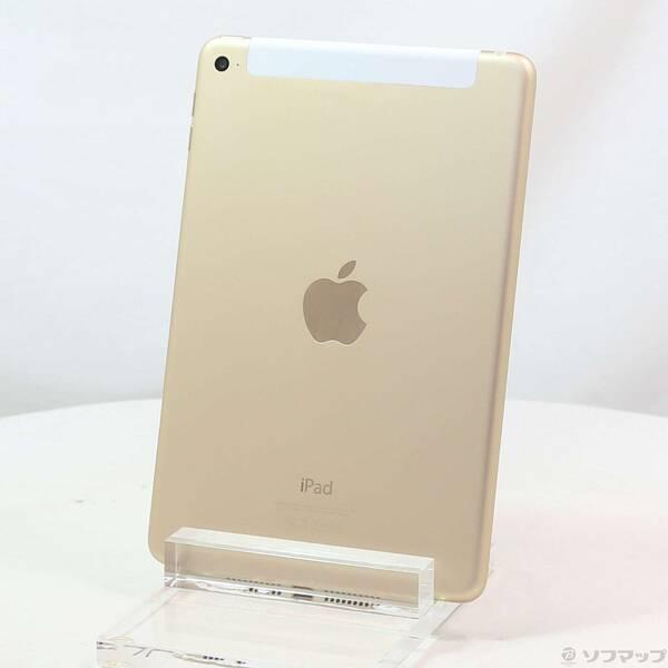 〔中古〕Apple(アップル) iPad mini 4 128GB ゴールド MK782J／A au...