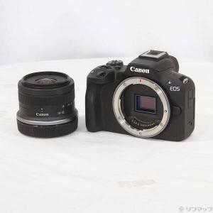 〔中古〕Canon(キヤノン) EOS R50 RF-S18-45 IS STM レンズキット ブラック〔258-ud〕