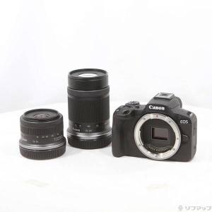 〔中古〕Canon(キヤノン) EOS R50 ダブルズームキット ブラック〔258-ud〕
