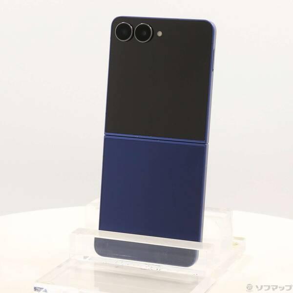 〔中古〕au Galaxy Z Flip7 256GB ブルーシャドウ SCG35 SIMフリー〔3...