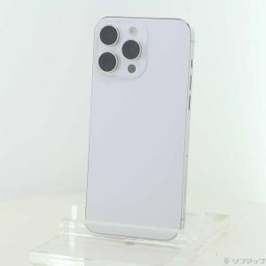 〔中古〕Apple(アップル) iPhone15 Pro Max 256GB ホワイトチタニウム MU6Q3J／A SIMフリー〔377-ud〕