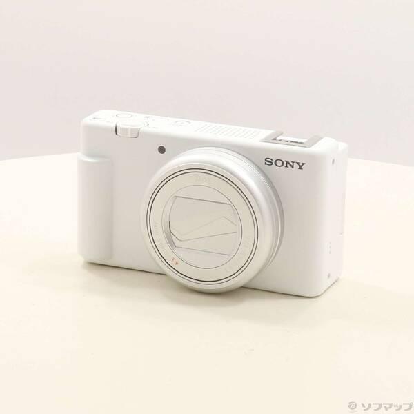 〔中古〕SONY(ソニー) VLOGCAM ZV-1 II シューティンググリップキット ホワイト ...