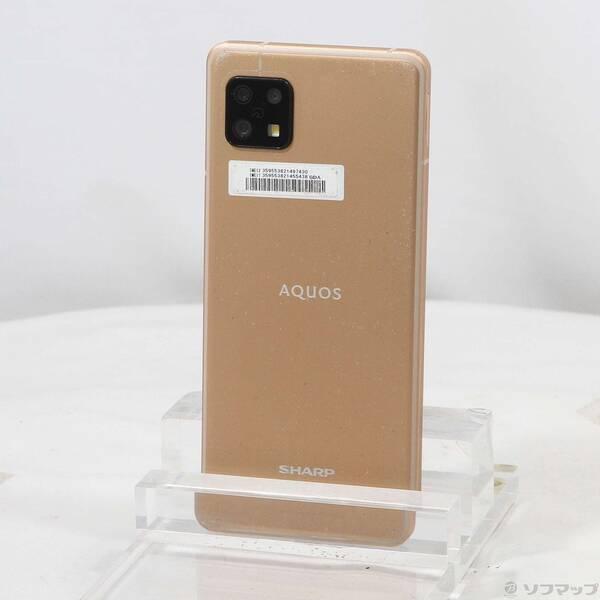 〔中古〕SHARP(シャープ) AQUOS sense6 128GB ライトカッパー SH-M19 ...
