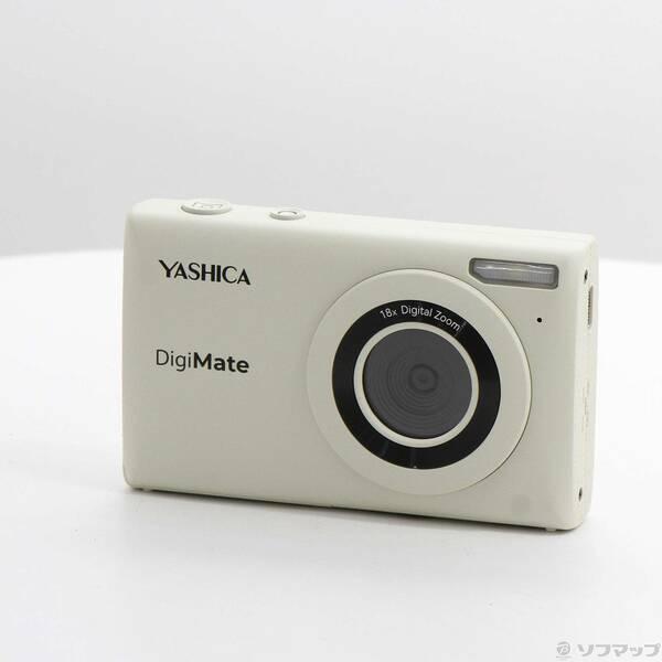 〔中古〕YASHICA 〔展示品〕 コンパクトデジタルカメラ DigiMate オフホワイト YAS...