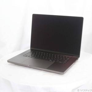 〔中古〕MacBook Pro 16.2-inch Late-2023 MRW23J／A Apple M3 Pro 12コアCPU_18コアGPU 36GB SSD4TB スペースブラック 〔26.3 Tahoe〕〔258-ud〕