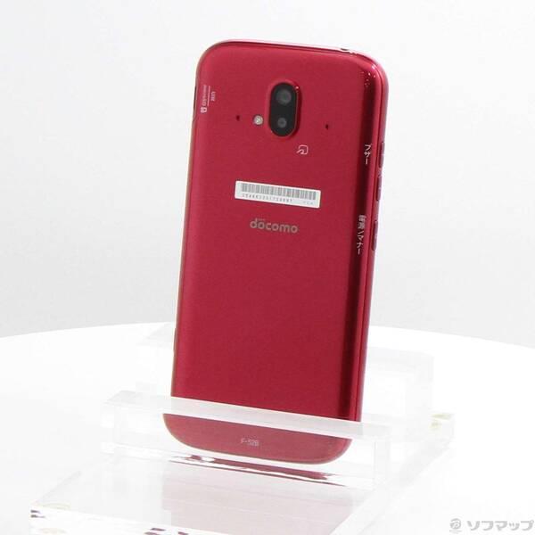 〔中古〕FCNT らくらくスマートフォン 64GB ピンク F-52B docomo SIMフリー〔...