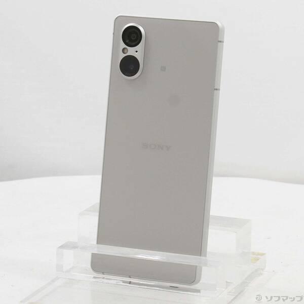 〔中古〕SONY(ソニー) Xperia 5 V 256GB プラチナシルバー XQ-DE44 S2...