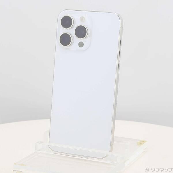 〔中古〕Apple(アップル) iPhone15 Pro Max 256GB ホワイトチタニウム M...