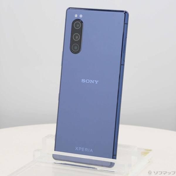 〔中古〕SONY(ソニー) Xperia 5 64GB ブルー SBXP5 SoftBank〔276...