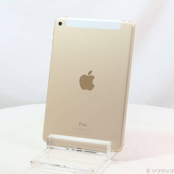 〔中古〕Apple(アップル) iPad mini 4 128GB ゴールド MK782J／A au...