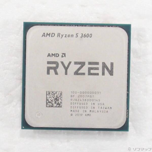 〔中古〕AMD(エーエムディー) Ryzen 5 3600 〔3.6GHz／SOCKET AM4〕〔...