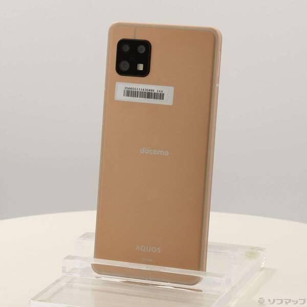 〔中古〕SHARP(シャープ) AQUOS sense6 64GB ライトカッパー SH-54B d...