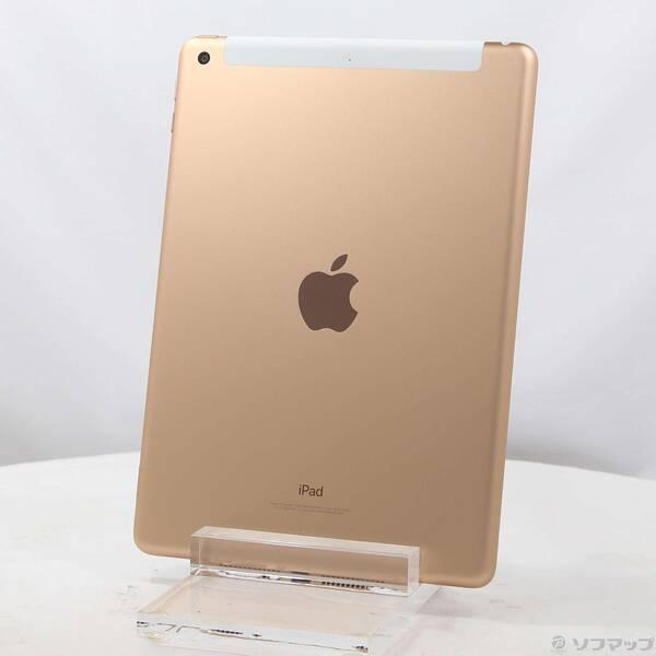 〔中古〕NTTドコモ iPad 第6世代 128GB ゴールド NRM22J／A docomoロック...