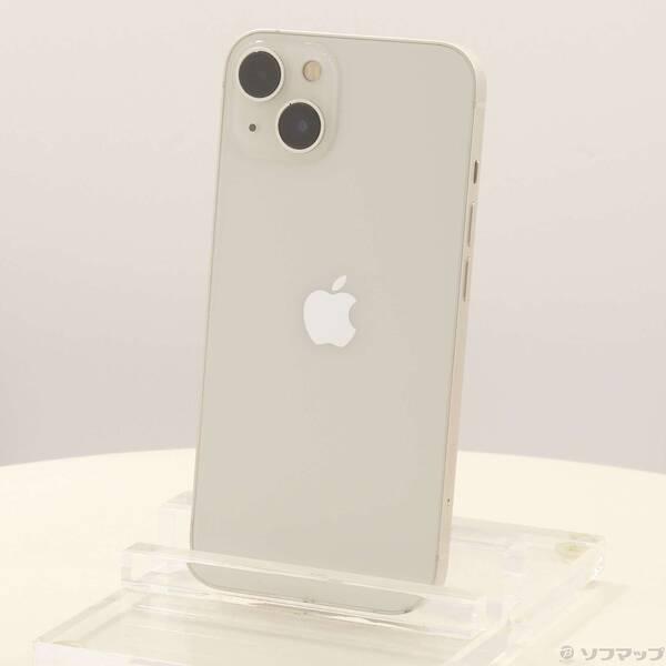〔中古〕Apple(アップル) iPhone13 256GB スターライト MLNJ3J／A SIM...