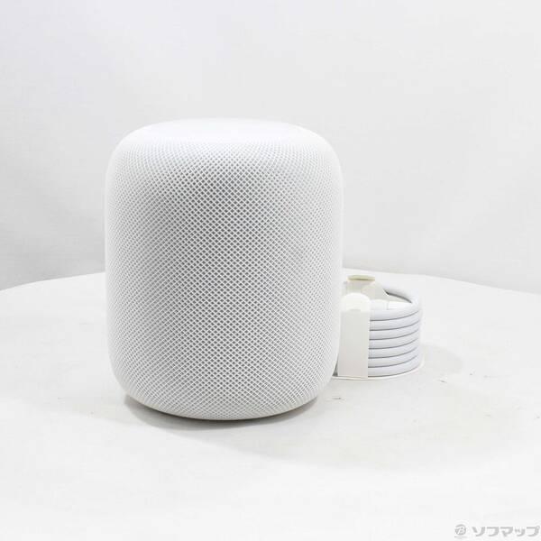 〔中古〕Apple(アップル) HomePod 第1世代 MQHV2J／A ホワイト〔262-ud〕