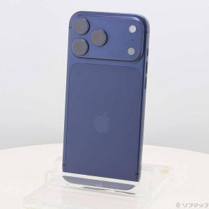 〔中古〕Apple(アップル) iPhone17 Pro Max 1TB ディープブルー MFYH4J／A SIMフリー〔349-ud〕
