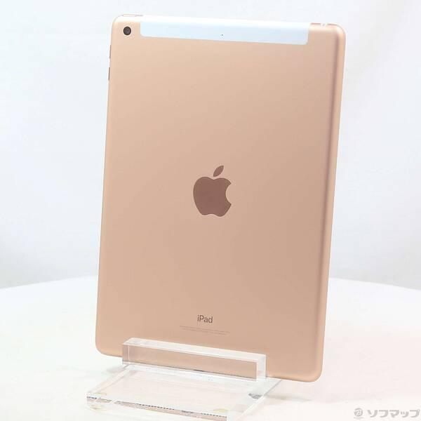 〔中古〕Apple(アップル) iPad 第6世代 32GB ゴールド MRM02J／A auロック...