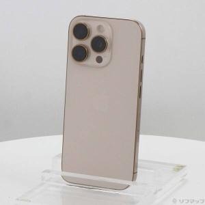 〔中古〕Apple(アップル) iPhone16 Pro 128GB デザートチタニウム MYMX3J／A SIMフリー〔262-ud〕