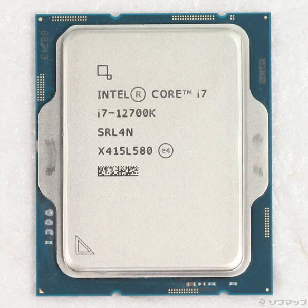 〔中古〕intel(インテル) Core i7 12700K 〔3.6GHz／LGA 1700〕〔3...