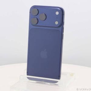 〔中古〕Apple(アップル) iPhone17 Pro Max 2TB ディープブルー MFYL4J／A SIMフリー〔258-ud〕