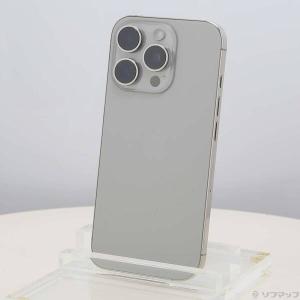〔中古〕Apple(アップル) iPhone16 Pro 128GB ナチュラルチタニウム MYMY3J／A SIMフリー〔349-ud〕