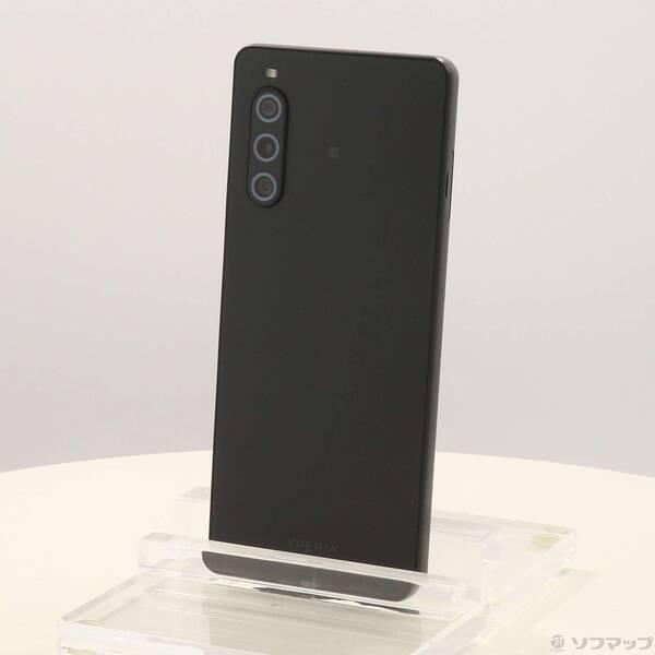 〔中古〕SONY(ソニー) Xperia 10 V 128GB ブラック SOSAY2 Softba...