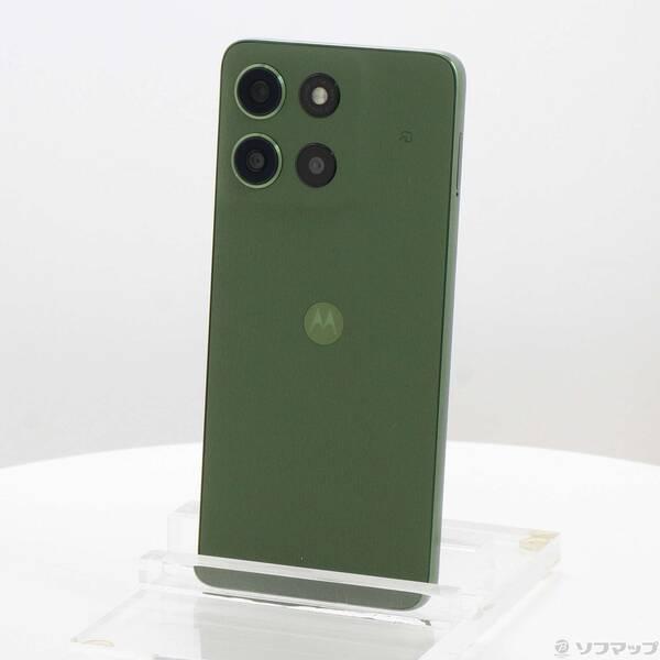 〔中古〕Motorola(モトローラ) moto g66j 5G 128GB ディルグリーン PB8...