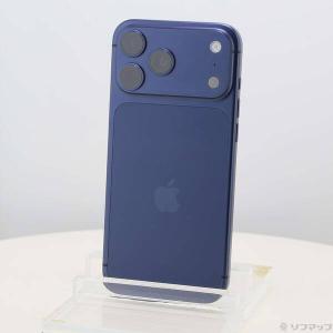 〔中古〕Apple(アップル) iPhone17 Pro Max 1TB ディープブルー MFYH4J／A SIMフリー〔258-ud〕