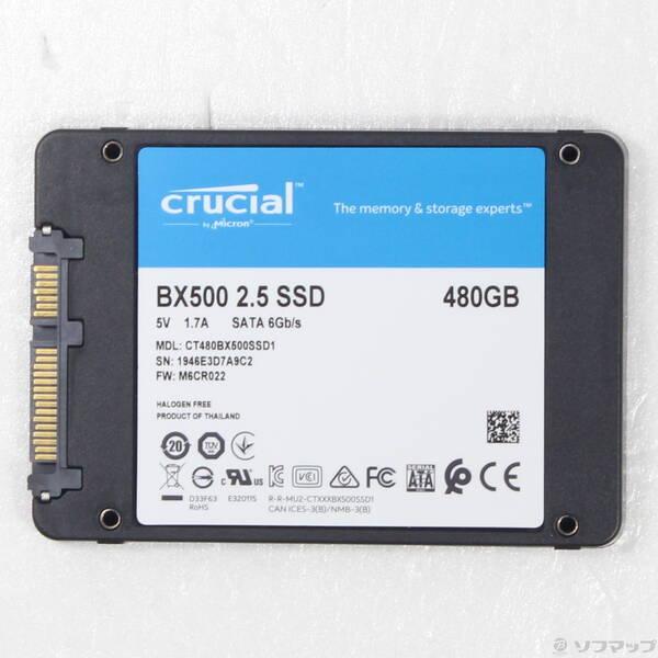 〔中古〕CT480BX500SSD1JP〔262-ud〕
