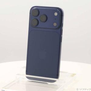 〔中古〕Apple(アップル) iPhone17 Pro 1TB ディープブルー MG8F4J／A SIMフリー〔258-ud〕