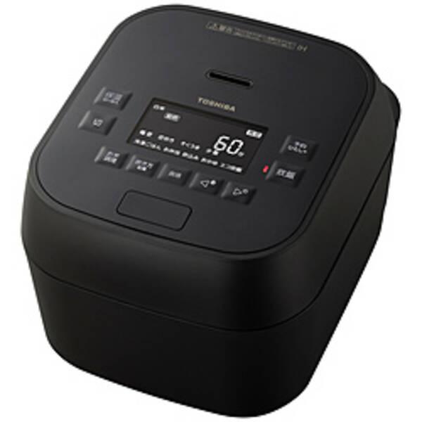 〔中古〕TOSHIBA(東芝) 〔展示品〕 炊飯ジャー 炎匠炊き グランブラック RC-10MGX(...