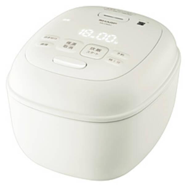 〔中古〕SHARP(シャープ) ジャー炊飯器 ホワイト KS-CS05J-W ［3合 ／マイコン］ ...