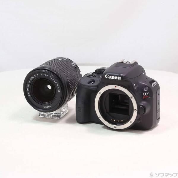 〔中古〕Canon(キヤノン) EOS Kiss X7 EF-S18-55 IS STM レンズキッ...
