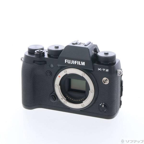 〔中古〕富士フイルム(FUJIFILM) FUJIFILM X-T2 ボディ ブラック〔262-ud...