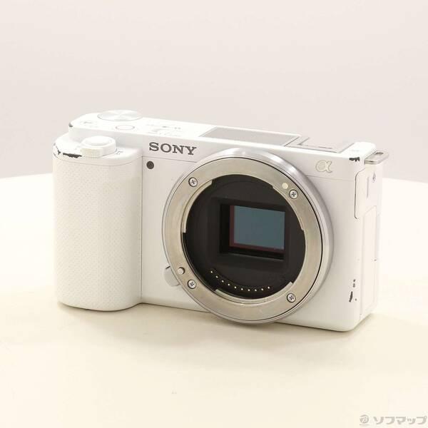〔中古〕SONY(ソニー) VLOGCAM ZV-E10 ボディ ホワイト〔297-ud〕