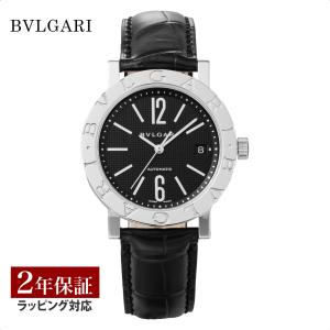 【ブルガリ食事券付】ブルガリ BVLGARI  メンズ 時計 Bvlgari Bvlgari ブルガリブルガリ 自動巻 ブラック BB38BSLDAUTO 時計 腕時計