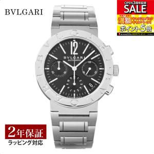 【ブルガリ食事券付】ブルガリ BVLGARI  メンズ 時計 Bvlgari Bvlgari ブルガリブルガリ 自動巻 ブラック BB38BSSDCH 時計 腕時計  ブランド