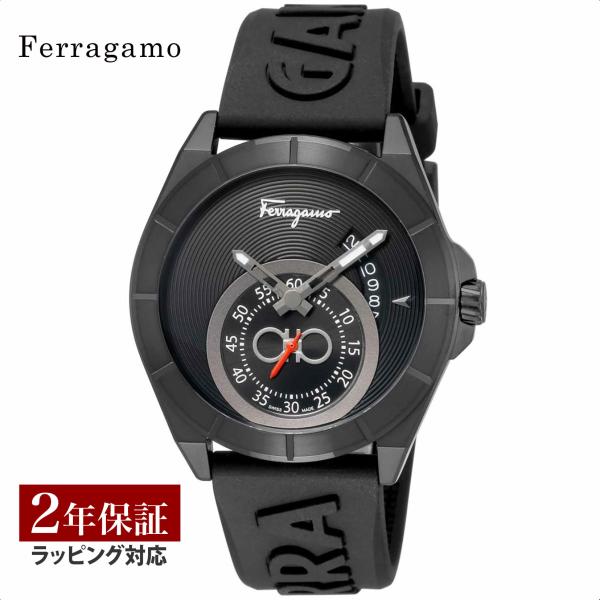 【ポイント最大17倍！】 フェラガモ Ferragamo メンズ 時計 URBAN クォーツ ブラッ...