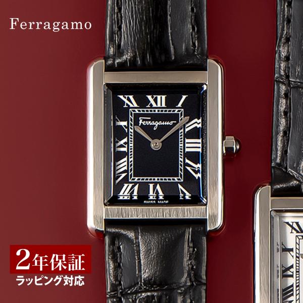 Ferragamo フェラガモ ポートレイト レディ クォーツ レディース ブラック SFDS010...