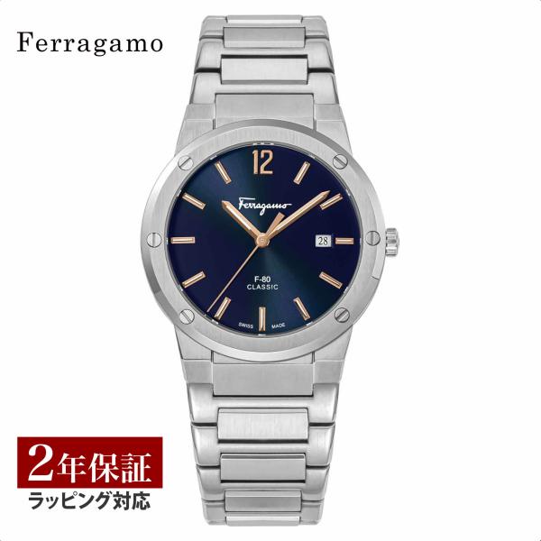 フェラガモ Ferragamo メンズ 時計 F-80 CLASSIC クォーツ ブラック SFDT...