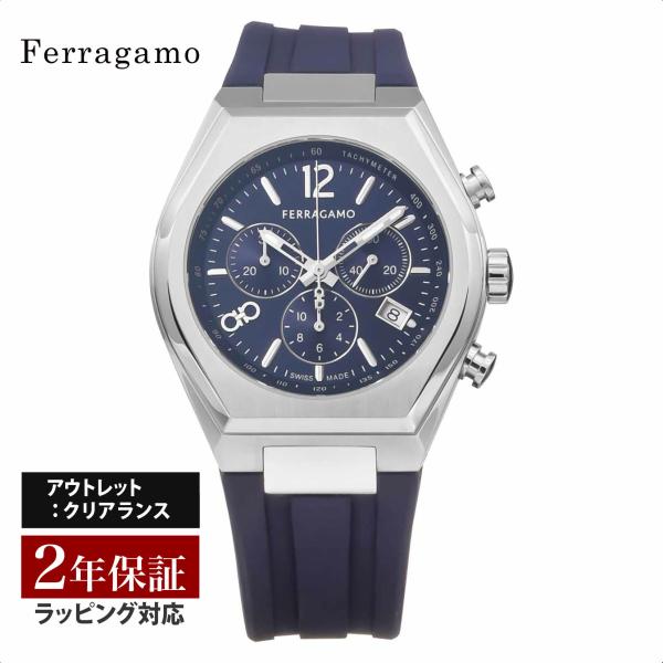 【ポイント５倍！】【OUTLET】 フェラガモ Ferragamo メンズ 時計 TONNEAU G...