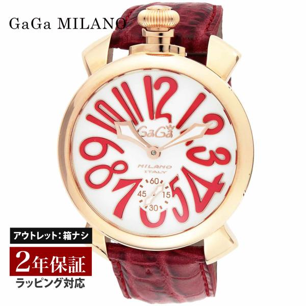 【OUTLET】 ガガミラノ GaGaMILANO メンズ 時計 MANUALE 48mm 手巻 ホ...