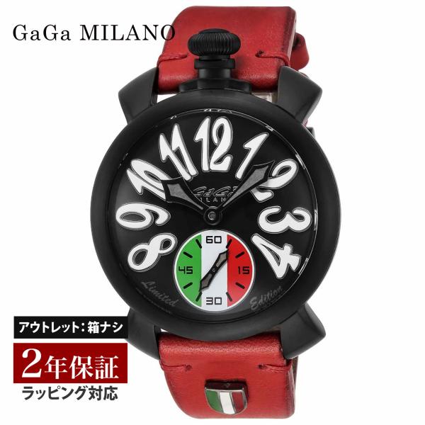 【OUTLET】 ガガミラノ GaGaMILANO メンズ 時計 MANUALE 48mm 手巻 ブ...