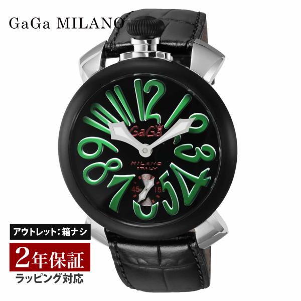 【OUTLET】 ガガミラノ GaGaMILANO メンズ 時計 MANUALE 48mm 手巻 ブ...