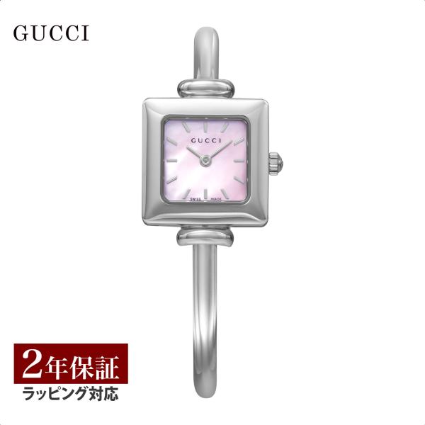 【OUTLET】 ＼期間限定50％OFF／グッチ GUCCI レディース 時計 クォーツ ピンクパー...