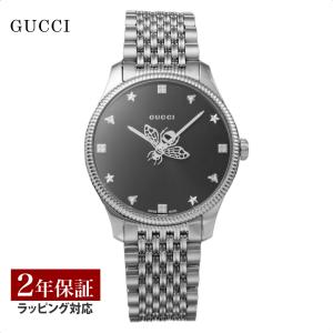 【ポイント５倍！】グッチ GUCCI メンズ 時計 G-TIMELESS Gタイムレス クォーツ ブラック YA1264154 時計 腕時計 高級腕時計 ブランド｜U-collection