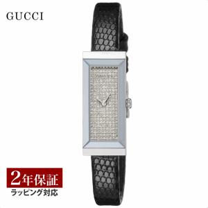 【29日は最大17倍】グッチ GUCCI レディース 時計 G-FRAME Gフレーム クォーツ ダ...