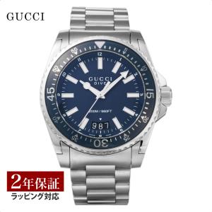 GUCCI　時計 GUCCI グッチ メンズ 時計 DIVE ダイブ クォーツ ブラック