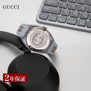 【ポイント最大17倍！】 【OUTLET】 ＼期間限定50％OFF／ OUTLETグッチ GUCCI メンズ 時計 SYNC シンク クォーツ グレー YA137109A 時計 腕時計   【箱不良】